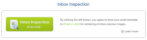 Click to use [Inbox Inspection]