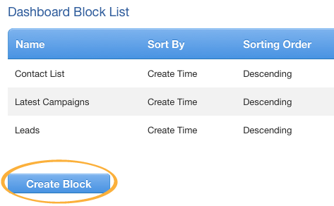 Click [Create Block]